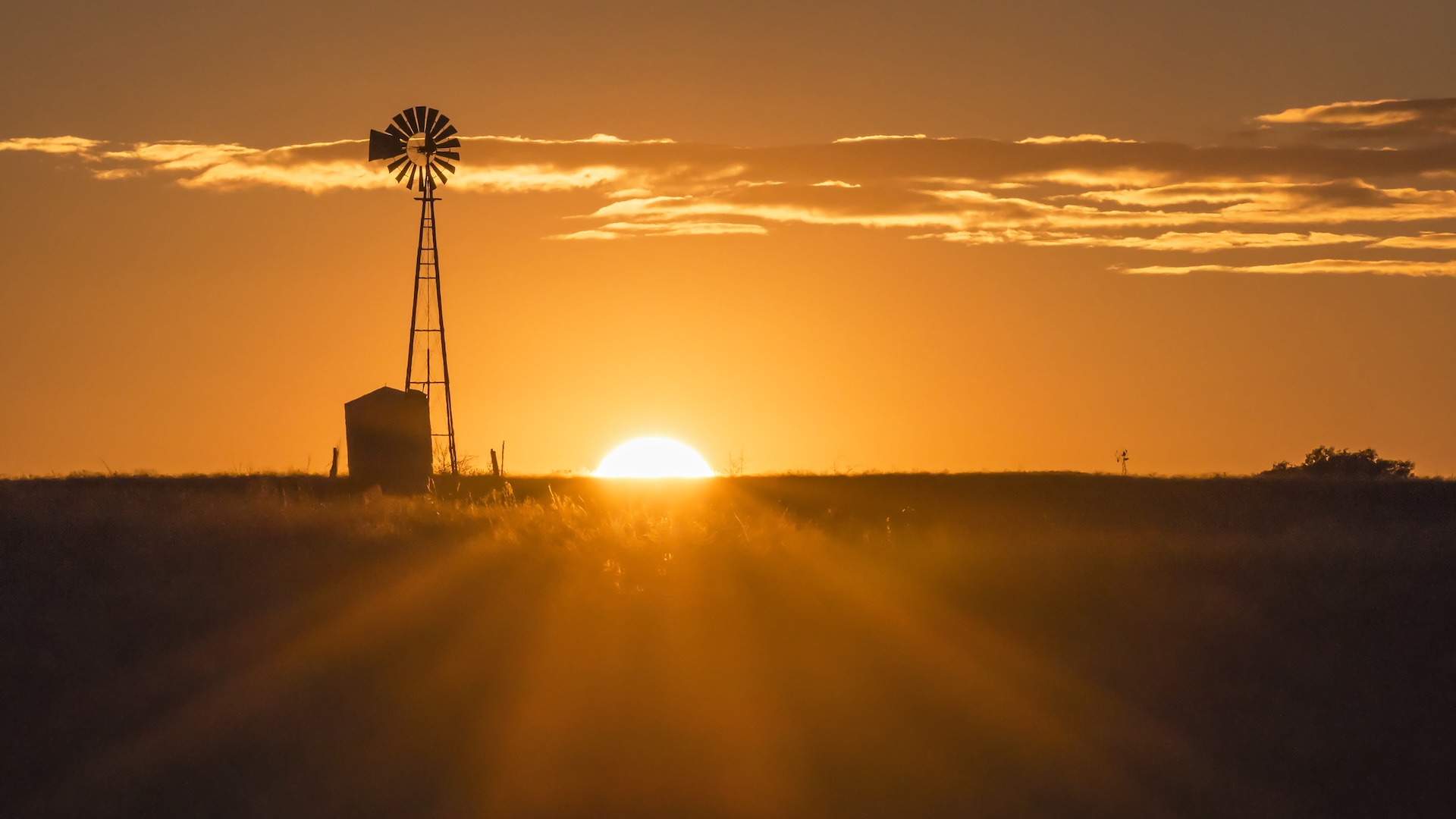 Sunset in Texas Hill Country