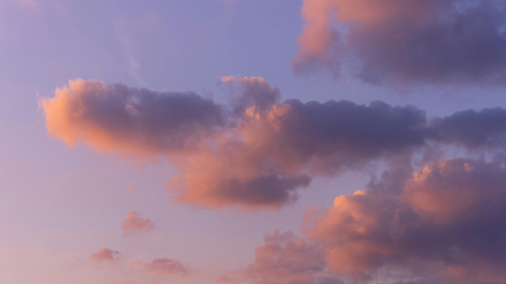 Clouds at sunset
